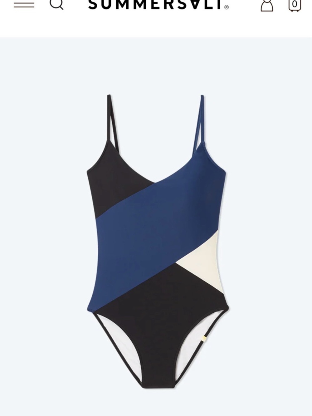 Summersalt Women's Marina long torso one piece